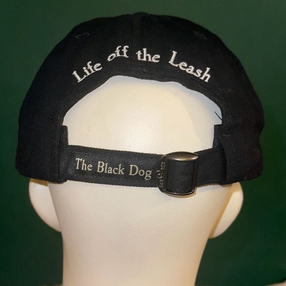 The Black Dog Life Off the Leash Baseball Hat Cap Cotton Adjustable UNI - Picture 5 of 9